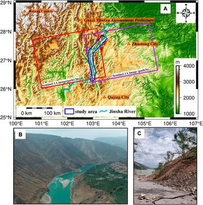 Identification and refinement of wide area potential landslides based on model correction
